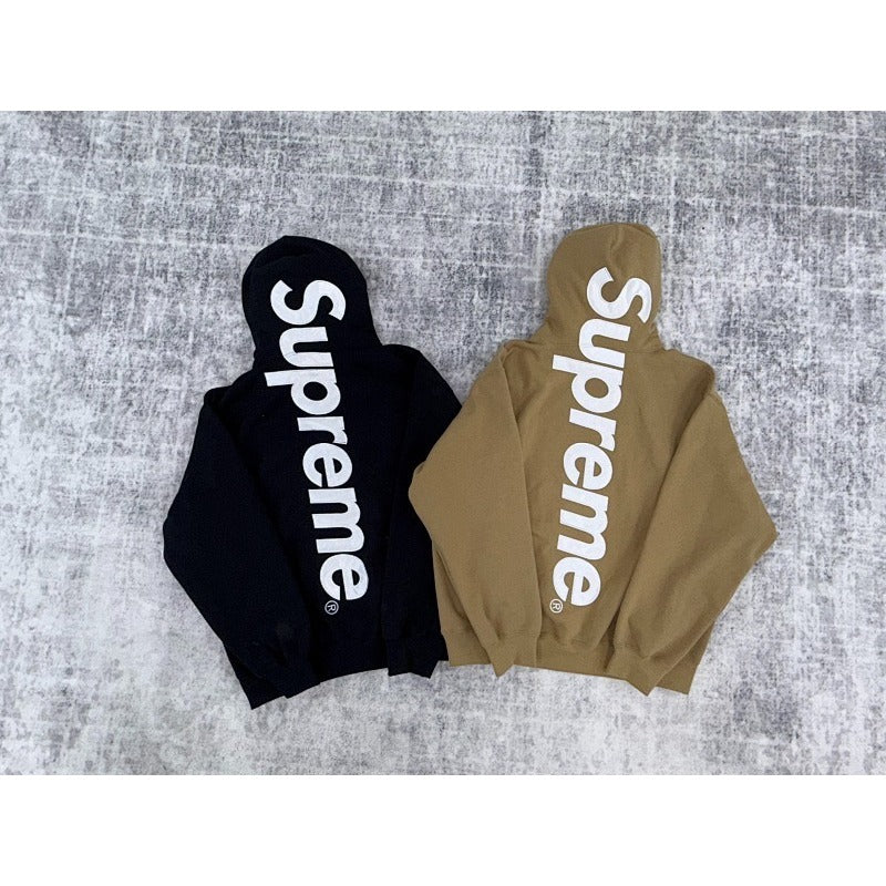 Supreme- Satin Applique Hooded Sweatshirt / Sweatpants / Set