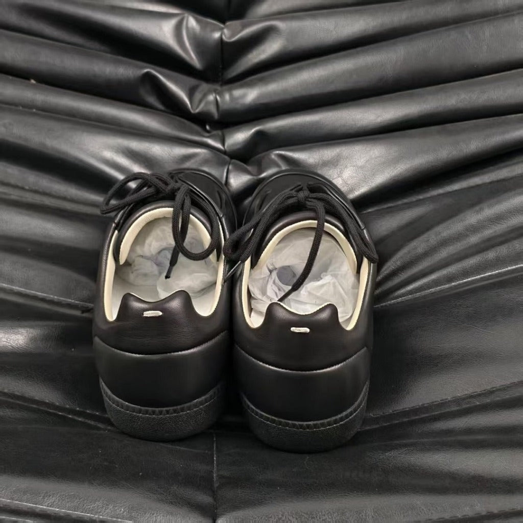 Future Sneaker Low - Maison Margiela - Black/White/Red [100% Genuine Calf Leather]