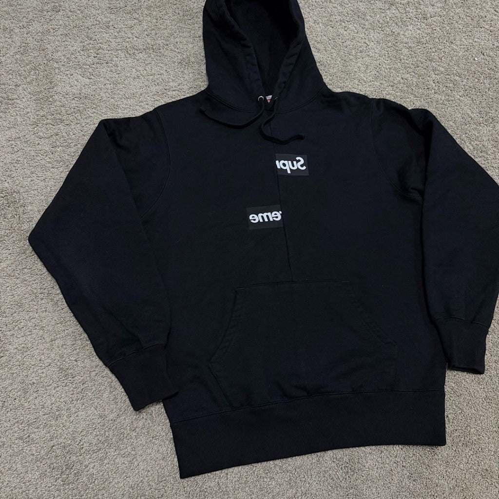 CDG Split Logo Hoodie - Supreme