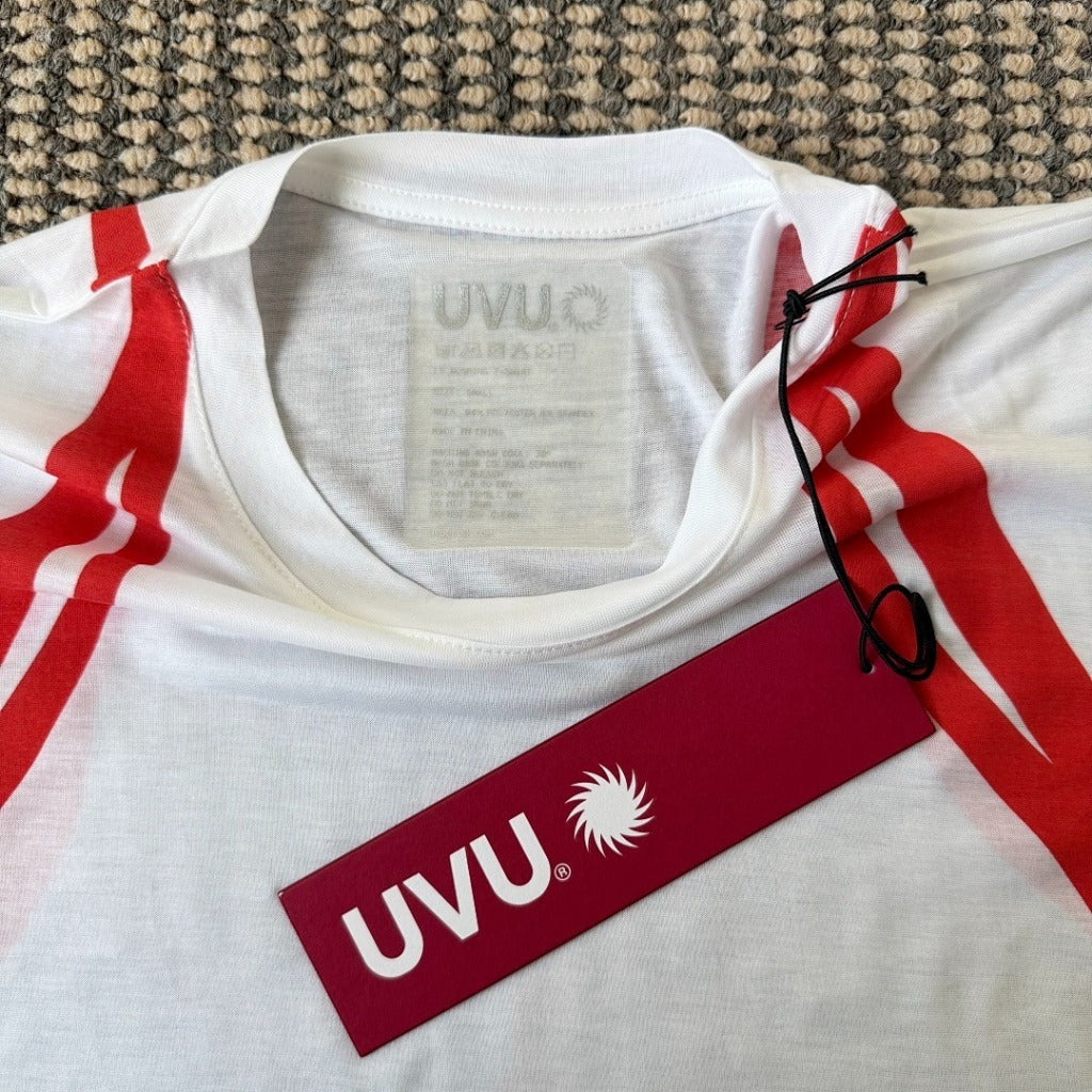 UVU S/S RUNNING TOP - White [ CHICAGO MARATHON POP-UP Exclusive ]