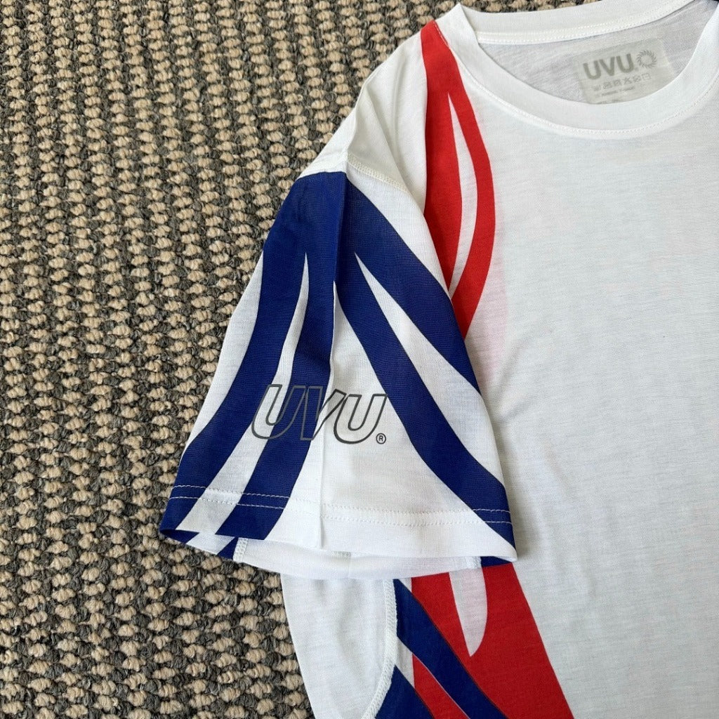 UVU S/S RUNNING TOP - White [ CHICAGO MARATHON POP-UP Exclusive ]