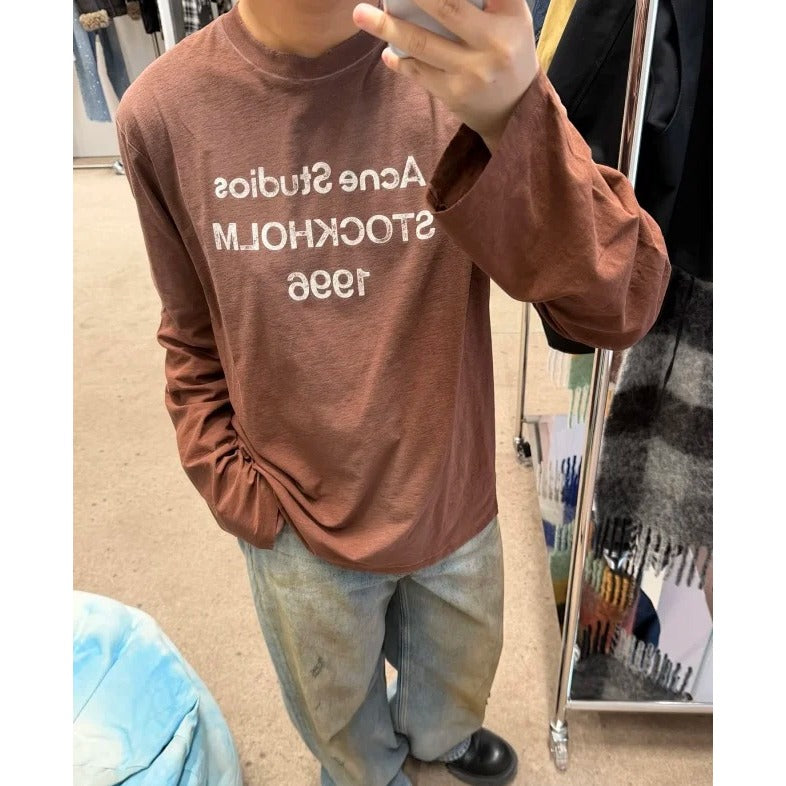 Stockholm 1996 Logo Long Sleeve Shirt - Relaxed Fit [All Colors] - ACN STD