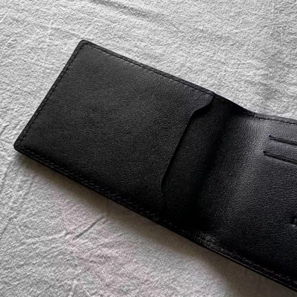 ISLAND LEATHER CARD HOLDER [BLACK/YELLOW/GREEN/RED] - Corteiz