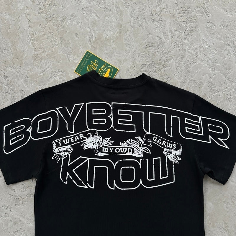 BBK Royale Heavyweight Tee - Corteiz.RTW [BLACK/WHITE]
