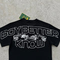 BBK Royale Heavyweight Tee - Corteiz.RTW [BLACK/WHITE]