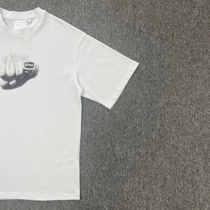 Syna - chAMPIONSHIP RING PRINTED TEE – WHITE