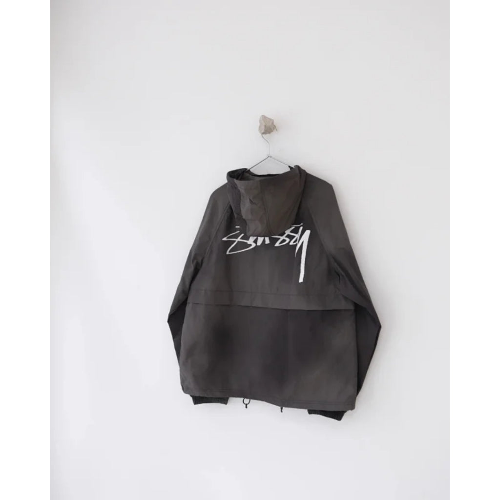 Stussy Beach Shell Wave Dye Jacket [Floral Nylon/Black/Brown]