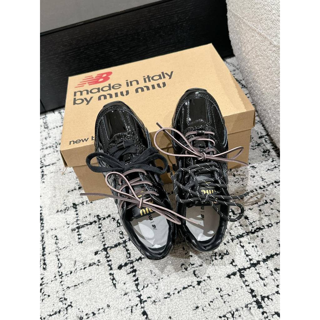 New Balance 530 SL Miu² Black Patent
