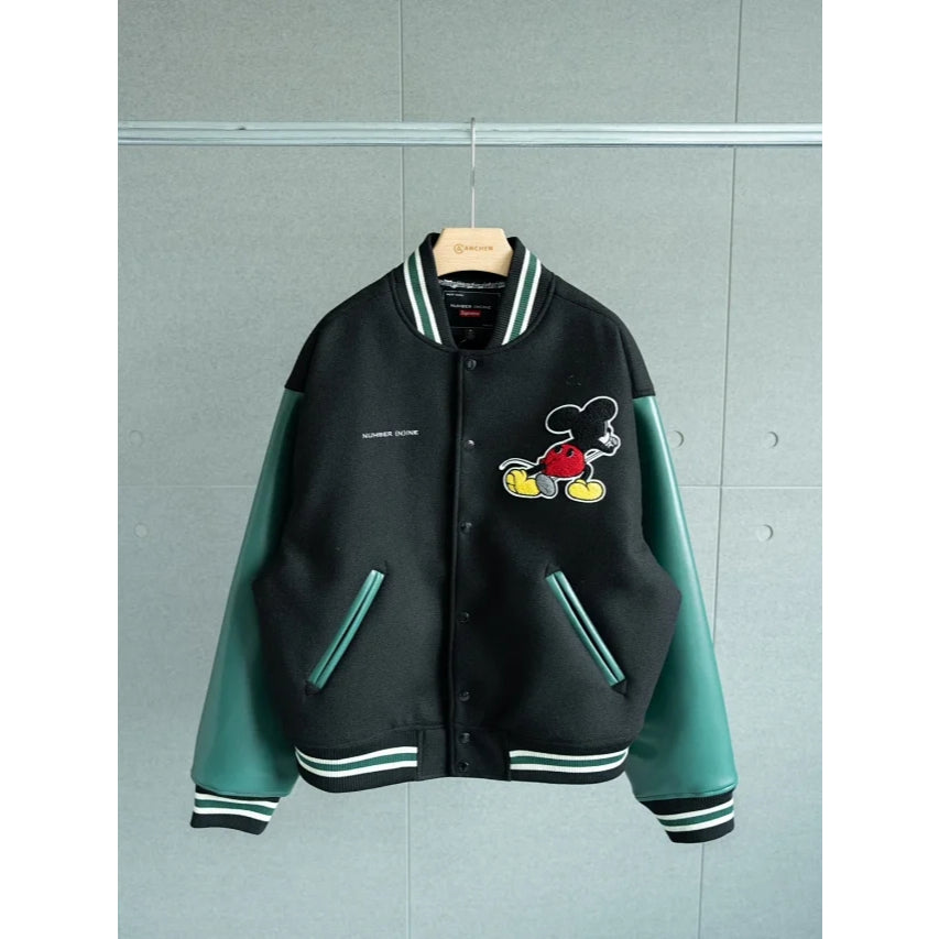 Sup. Number (N)ine Mickey Varsity Jacket
