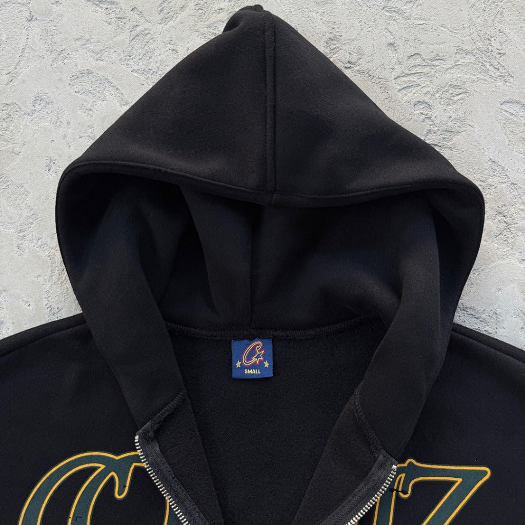 Lion Varsity Zip Hoodie / Pants / Set 'Black - Corteiz