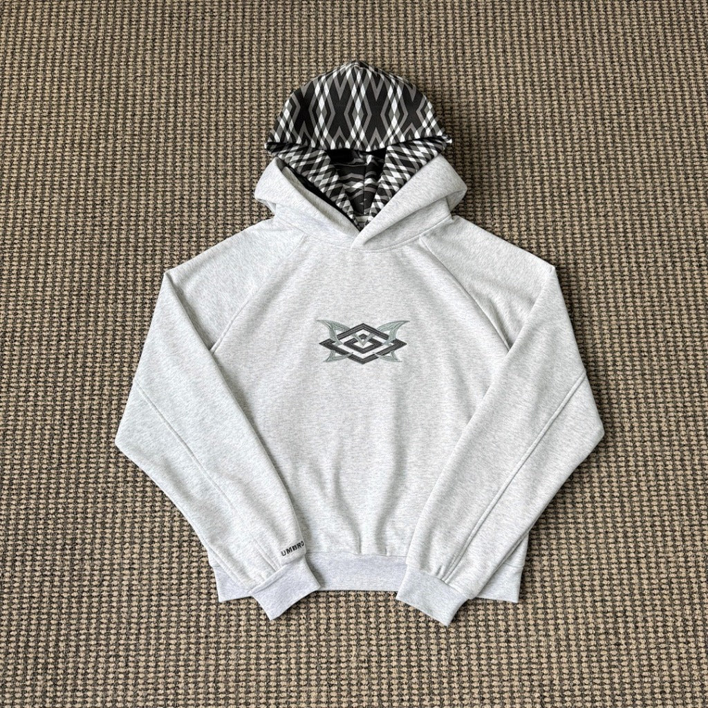 MERTRA x Umbro Warm Up Double Hood - Jacket/ Pants/ Set - Grey & Black