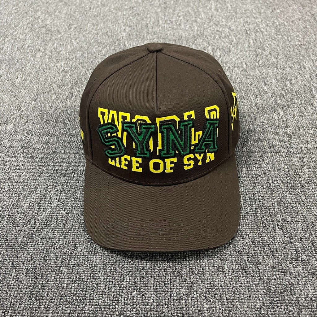 SYNAWORLD STAR - CAP - BLACK/ BROWN