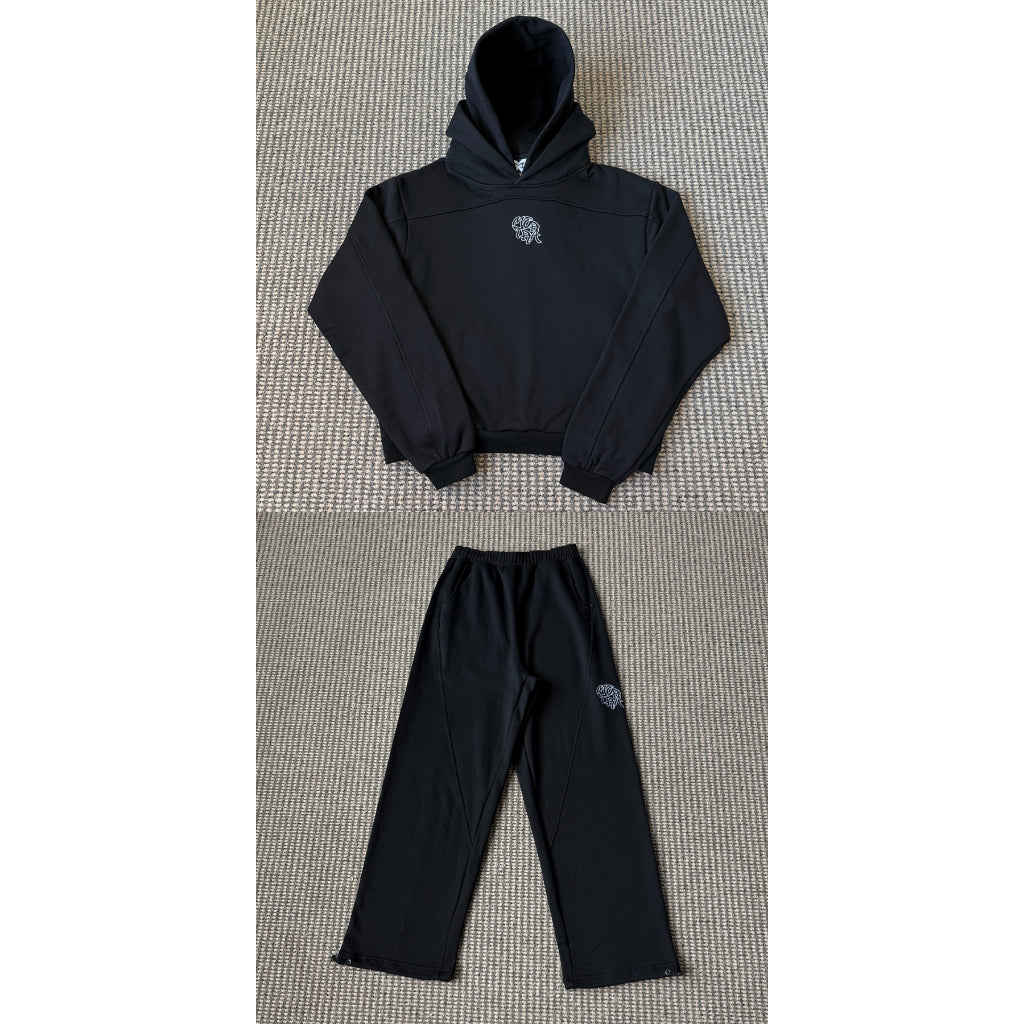 MERTRA - Big Step 2.0 - Black - Hoodie / Pants / Set