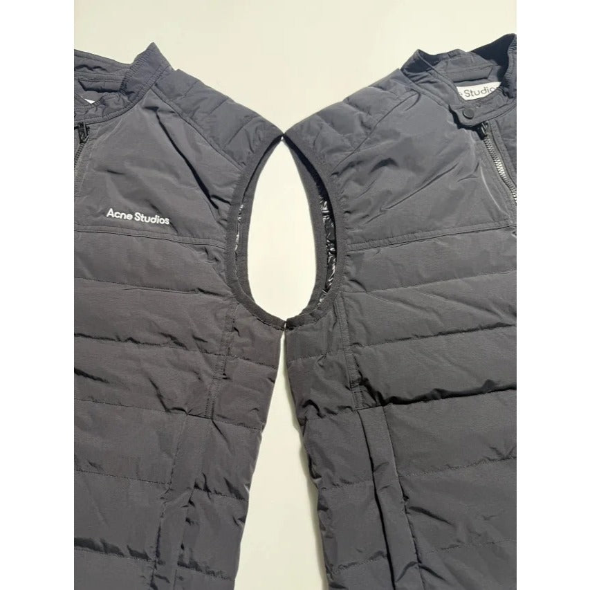 ACN STDS - Lightweight Technical Down Vest - Black / Grey