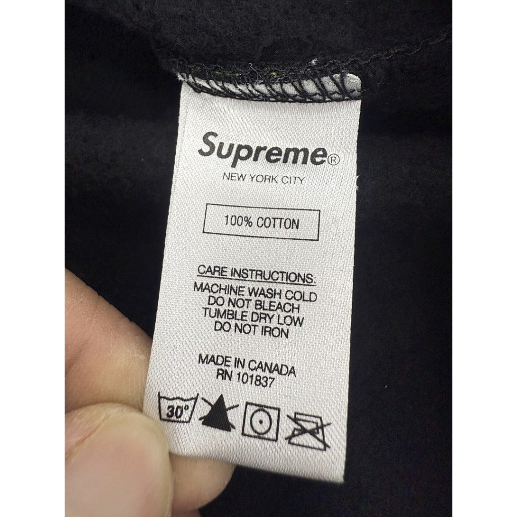 Skull Pile Hooded Sweatshirt Green [Glow In The Dark] - Liquid Blue - Supreme - BNIP 100%