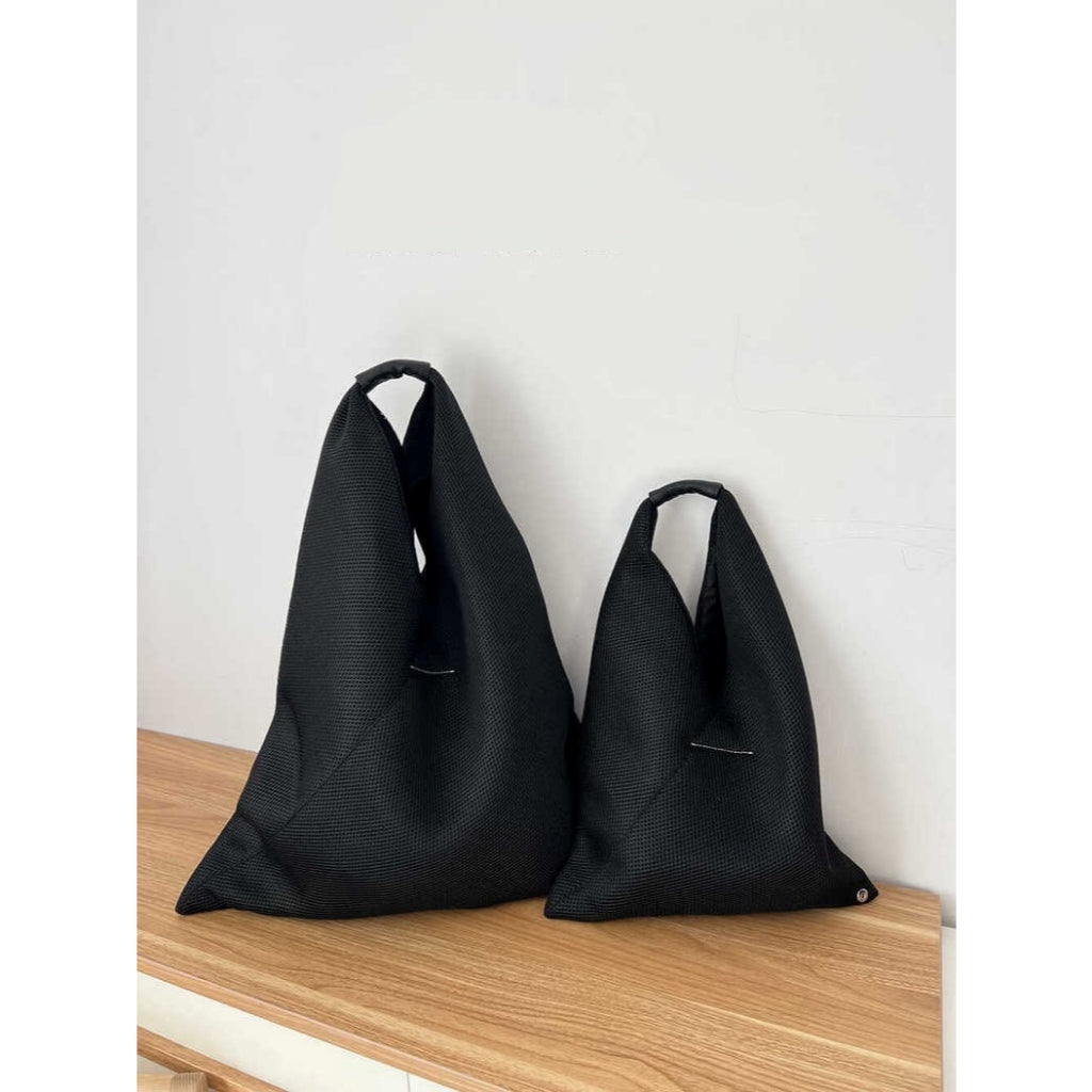Maison Margiela MM6 Classic Japanese Tote Bag 'Black' [Leather/Mesh]