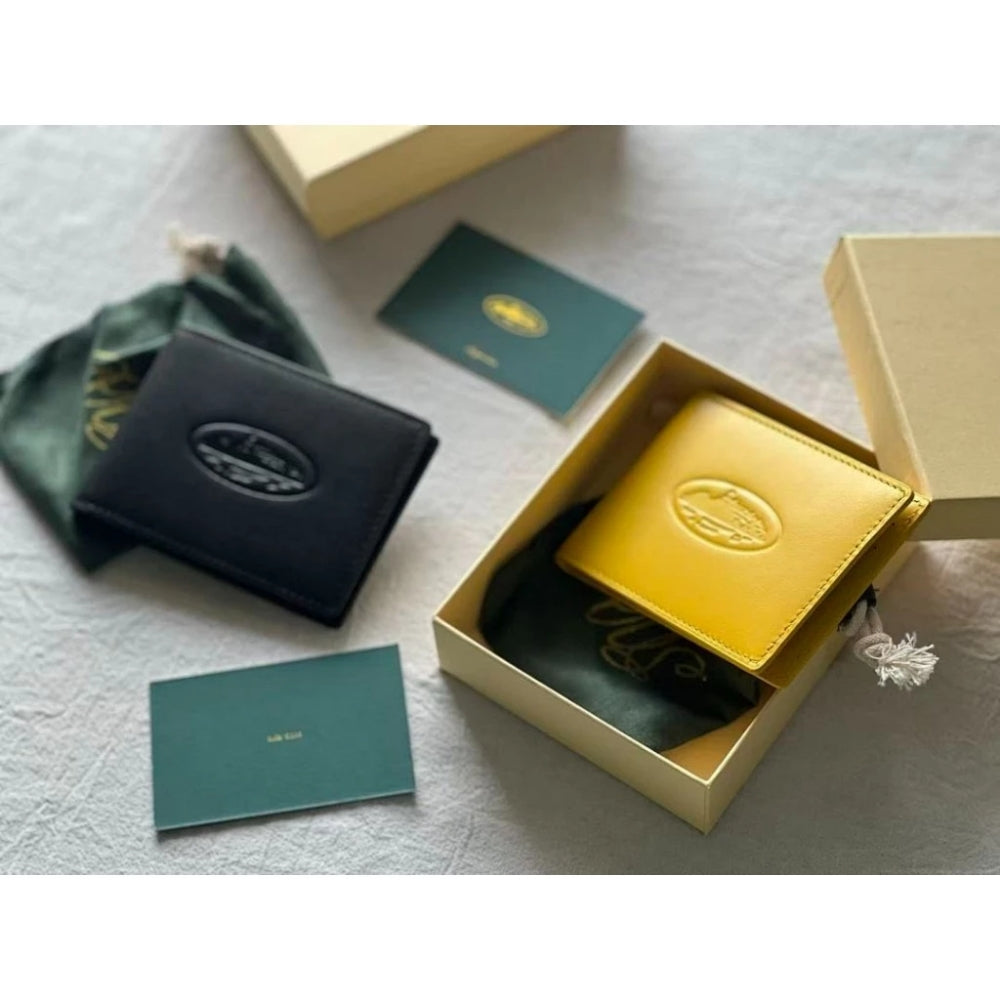 ISLAND LEATHER CARD HOLDER [BLACK/YELLOW/GREEN/RED] - Corteiz