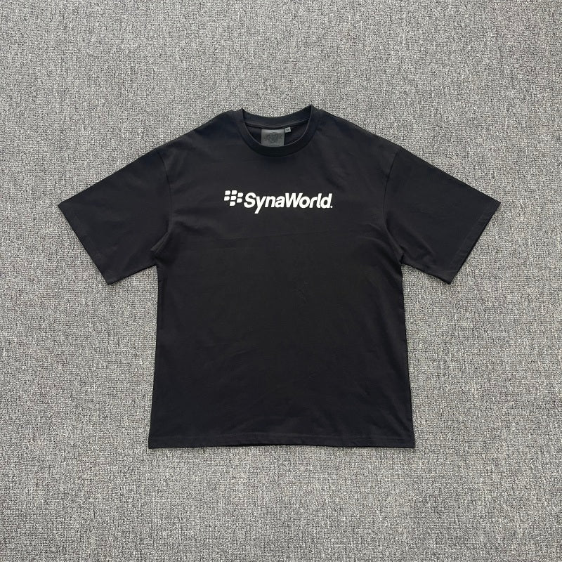 Syna - Crackberry Printed Tee [Black/White]