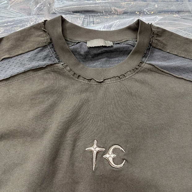 Thug Club Mesh Patchwork Tee