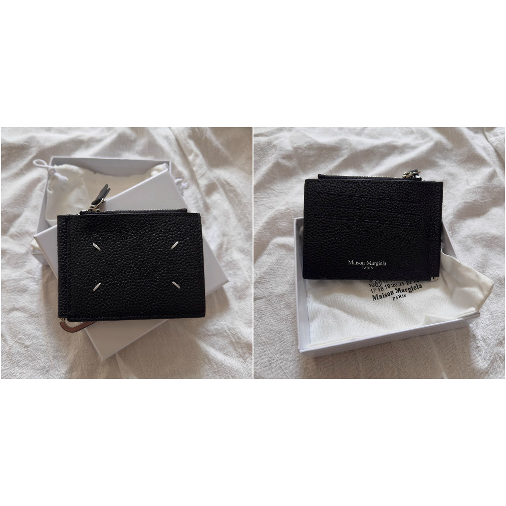 Maison Margiela Four-Stitch Leather Card Holder & Wallet (All Types)