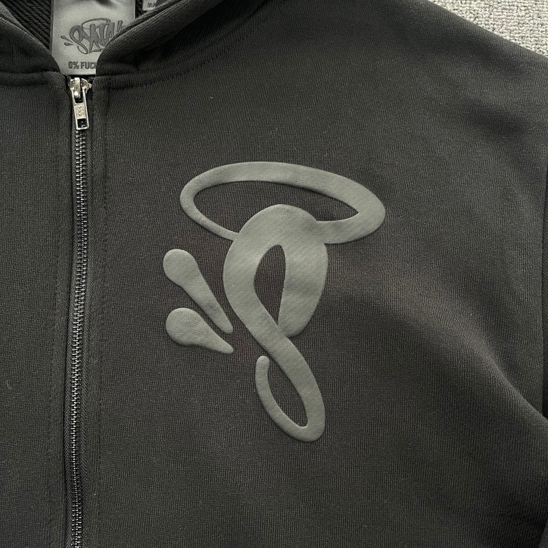 Syna World - Void Zip Hoodie Triple Black