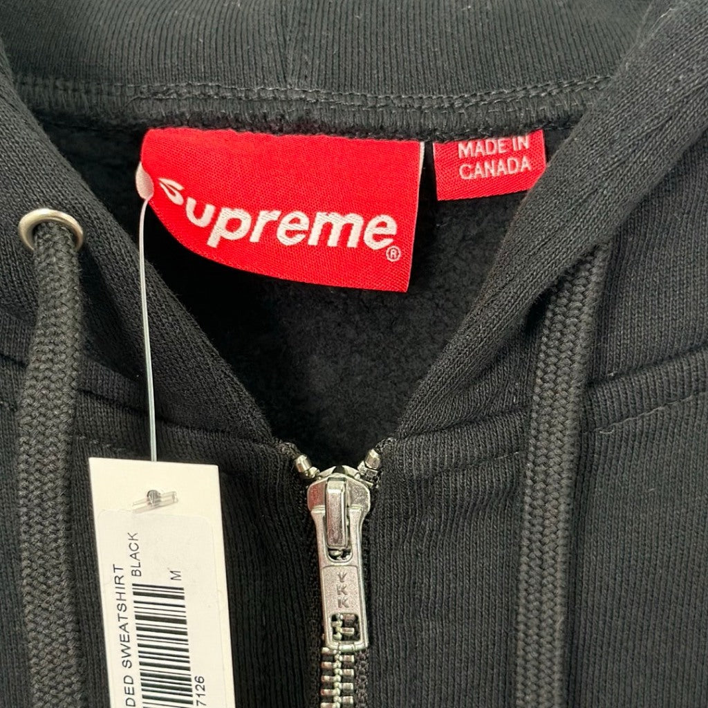 Supreme IDGAF Zip Up Hooded Sweatshirt FW25 [Black/Blue/Grey/Pink]