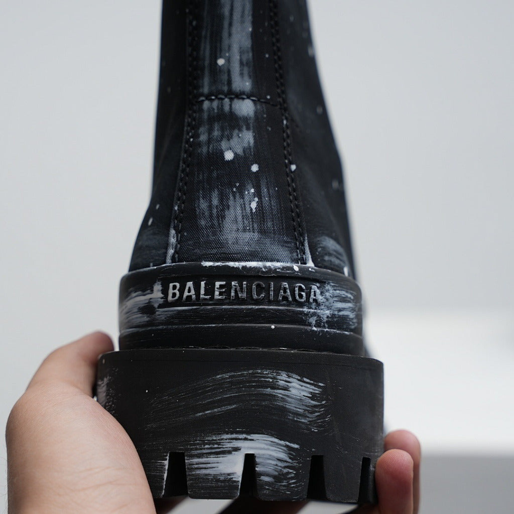 BAL Paint Splatter Boots