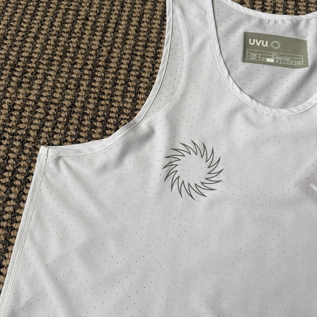 UVU Running Vest - White