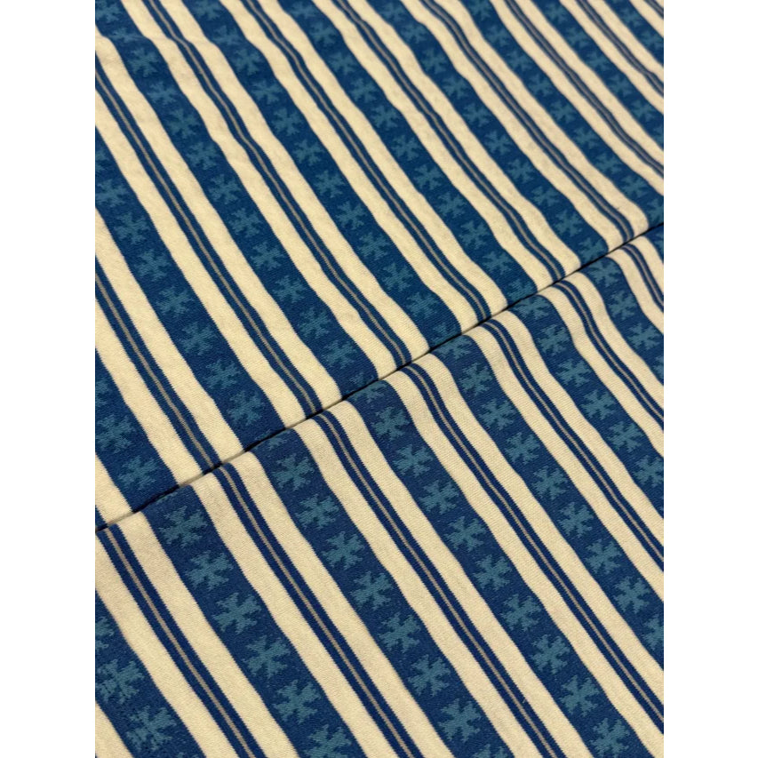 Chomper Stripe Tee Shirt - Chrome Hearts Matty Boy - Black / Blue