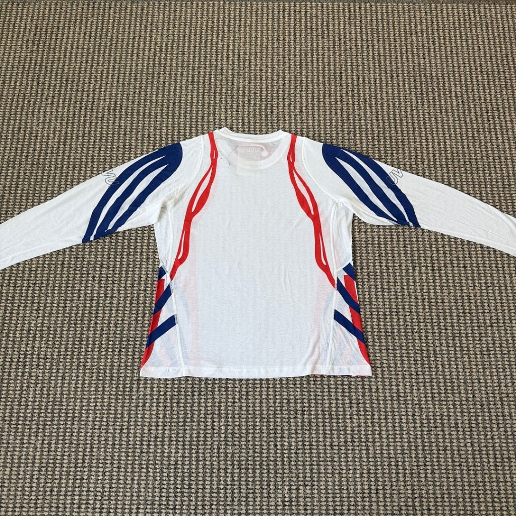 UVU L/S RUNNING TOP - White [ CHICAGO MARATHON POP-UP Exclusive ]