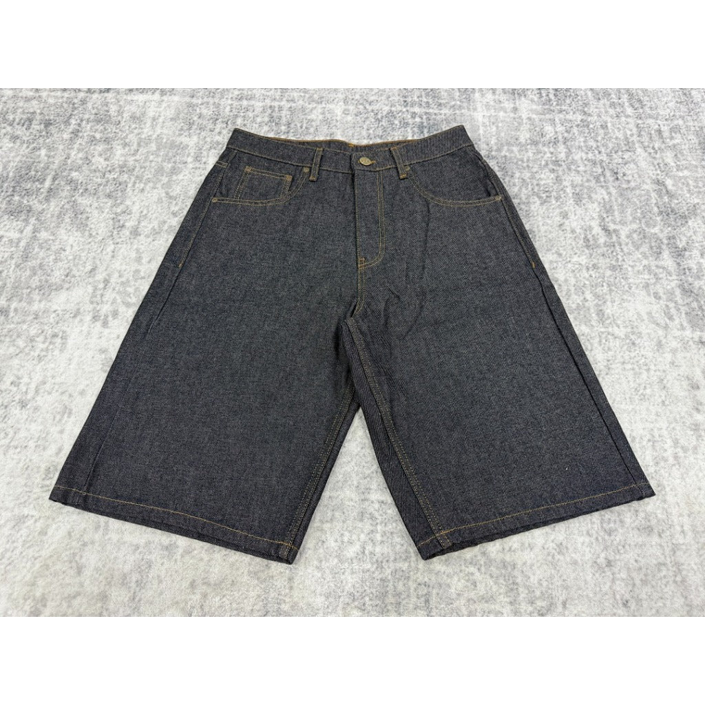 aziza" black raw Jorts 01 – derschutze