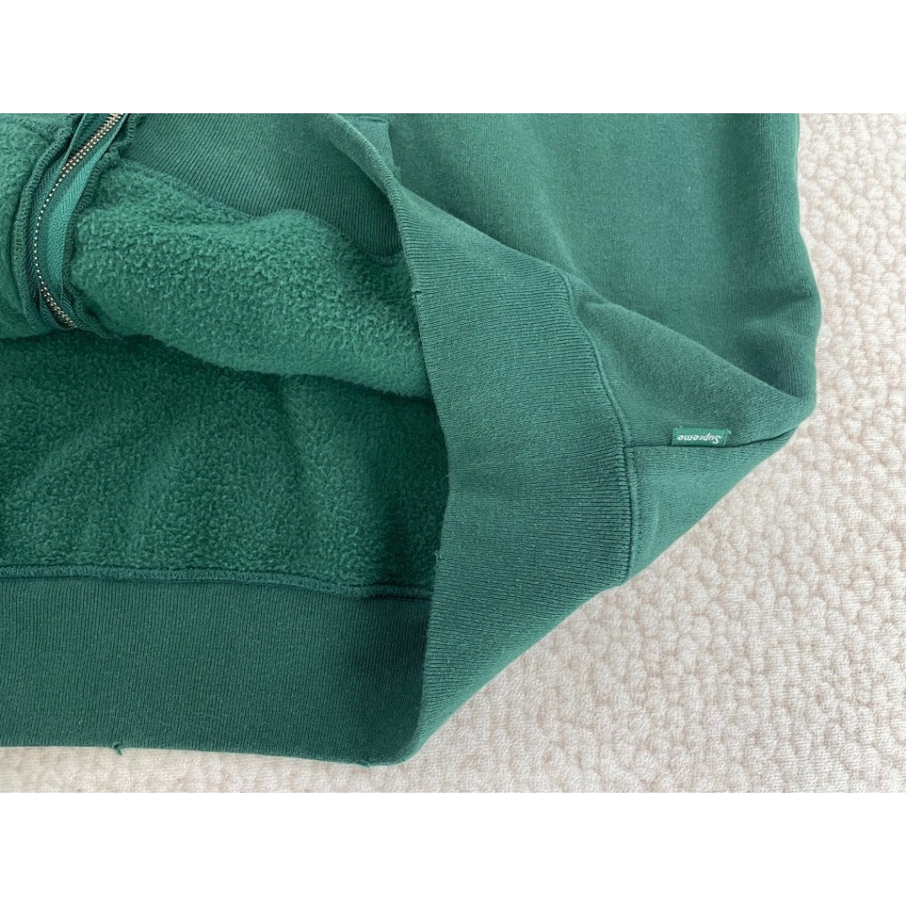 1994 MM6 Maison Margiela Skulls Zip Up Hoodie Sweatshirt - Green