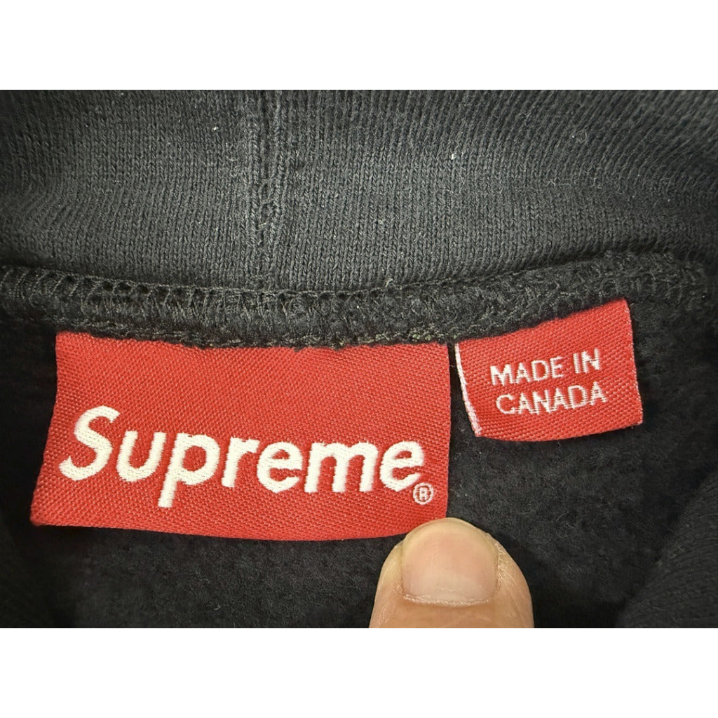 Skull Pile Hooded Sweatshirt Green [Glow In The Dark] - Liquid Blue - Supreme - BNIP 100%