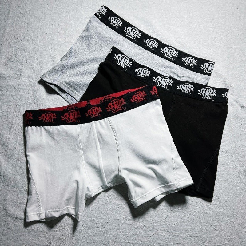 Syna World 3 Pack Boxer Briefs - Black/ Grey/ White