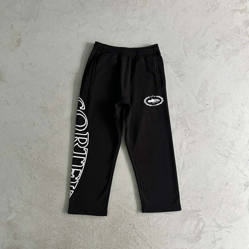 Superior Royale Zip Hoodie/Pants [BLACK] - Corteiz.RTW