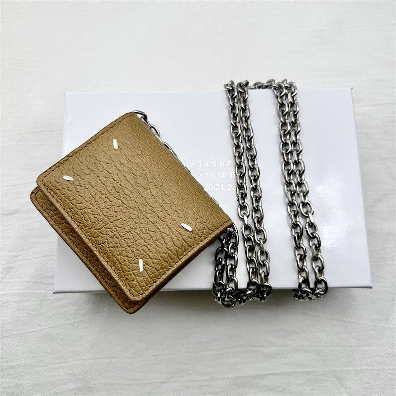 Maison Margiela Four-Stitch Leather Card Holder & Wallet (All Types)