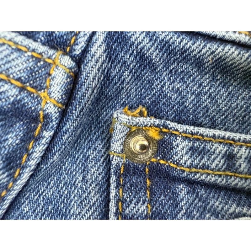Royale Lazer Denim Short Washed Blue - Corteiz