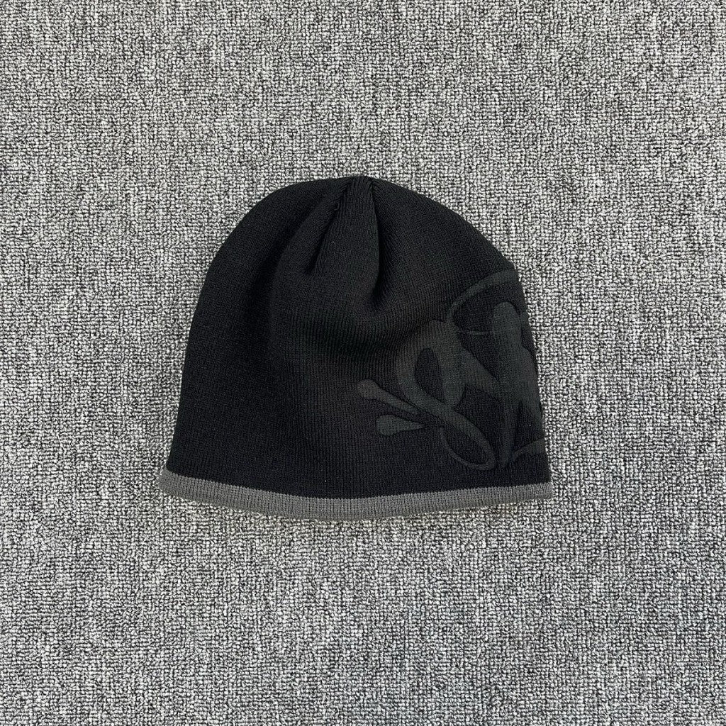 Syna World Syna Debossed Beanie - Black