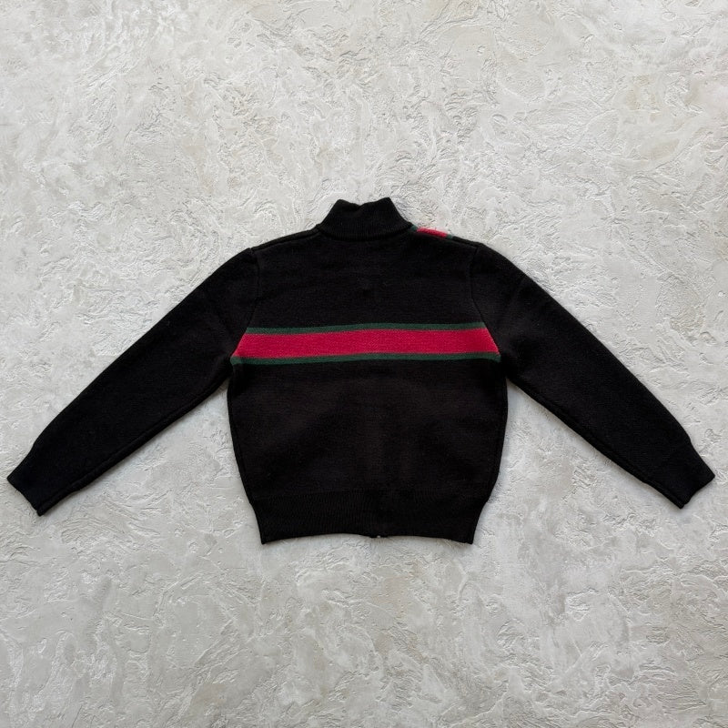 Lux Knit Zip Up - Corteiz [Black]