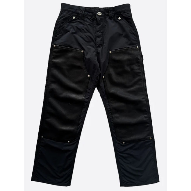 Chrome Hearts Riveted Carpenter Pants 'Black'