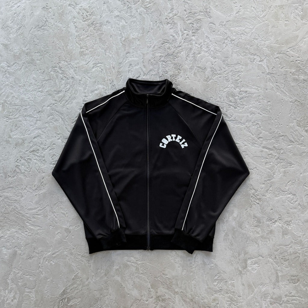 Crest Arch Track Suit / Jacket / Pants - Corteiz [Black]