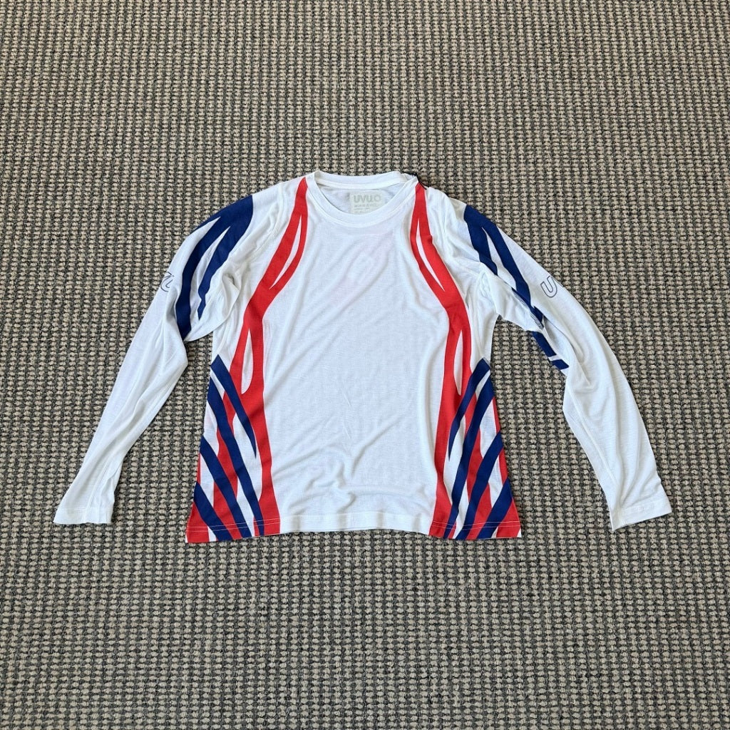 UVU L/S RUNNING TOP - White [ CHICAGO MARATHON POP-UP Exclusive ]