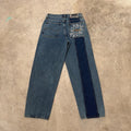 Dime MTL ( @dimetl ) - Baggy Denim Jeans (knowtomatic blue)