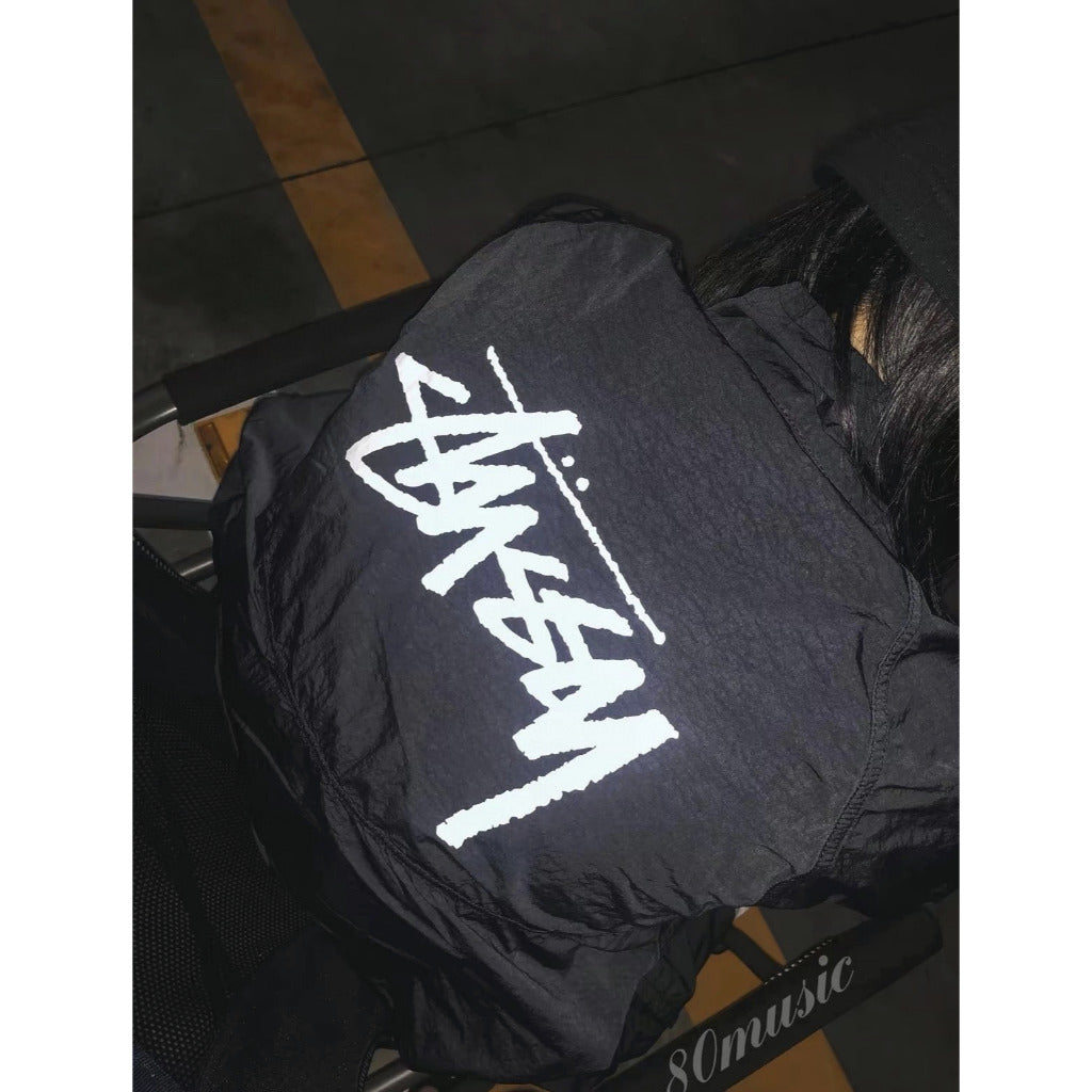 Stussy Nike Windrunner Jacket - Black - BNIP 100%