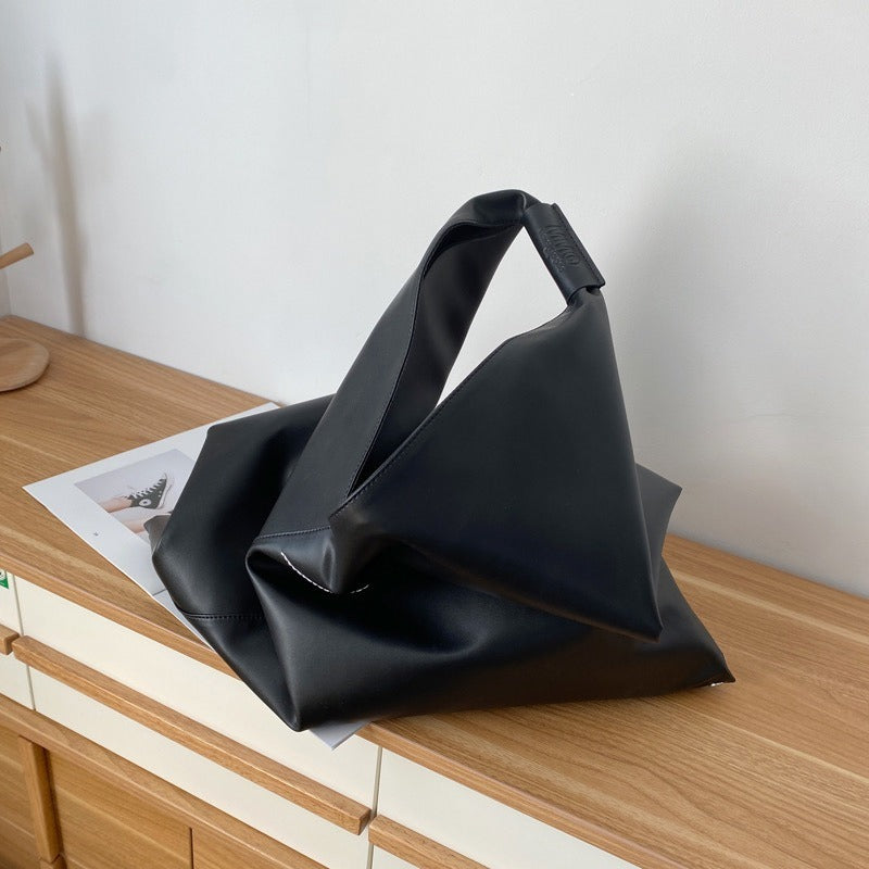 Maison Margiela MM6 Classic Japanese Tote Bag 'Black' [Leather/Mesh]