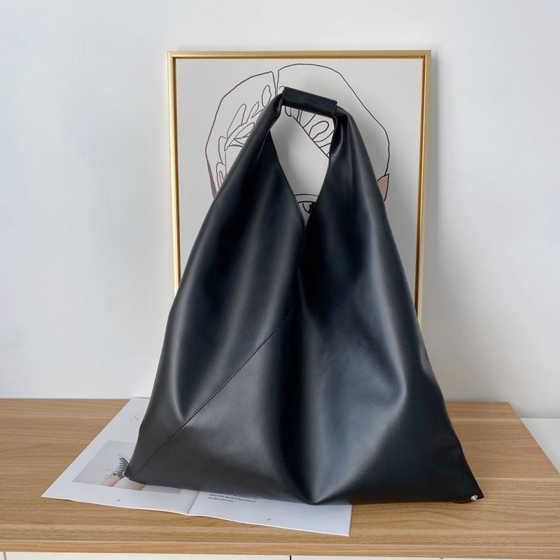 Maison Margiela MM6 Classic Japanese Tote Bag 'Black' [Leather/Mesh]