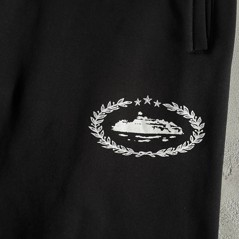 Superior Royale Zip Hoodie/Pants [BLACK] - Corteiz.RTW