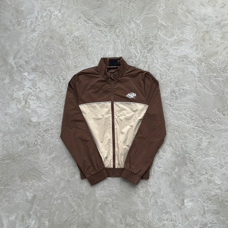 Syna World ‘Syna Logo’ Shell Tracksuit - Brown/Beige