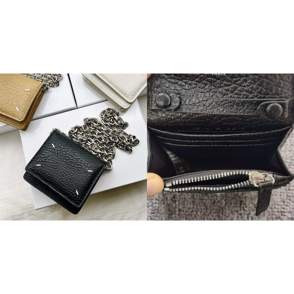 Maison Margiela Four-Stitch Leather Card Holder & Wallet (All Types)