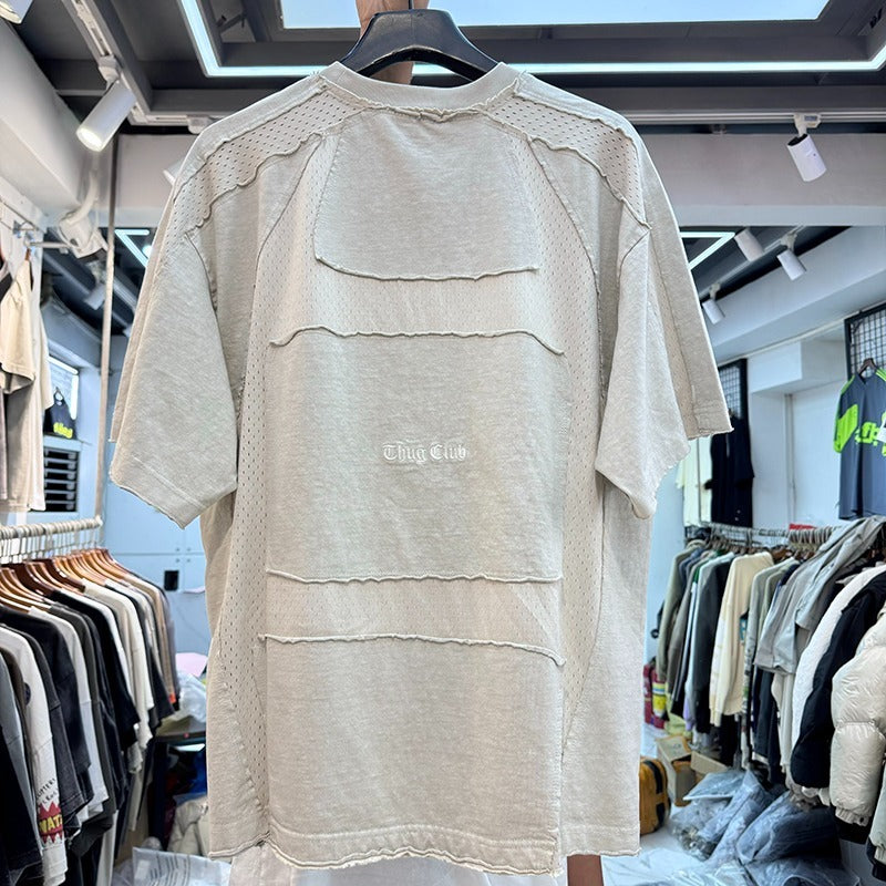 Thug Club Mesh Patchwork Tee